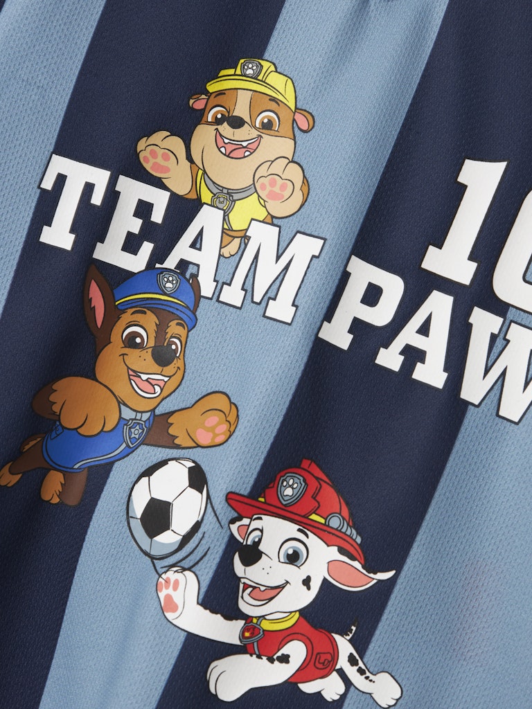 Name It T-shirt SS Mini Jakari Paw Patrol Dusty Blue - Billede 3
