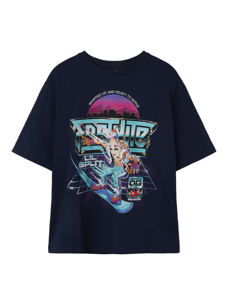 Name It T-shirt LS Kids Javali Fortnite Navy Blazer