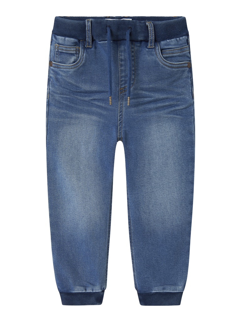 Name It Jeans Mini Ben Baggy Fleece Medium Blue Denim