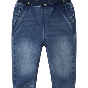 Name It Jeans Baby Rose Fleece Medium Blue Denim