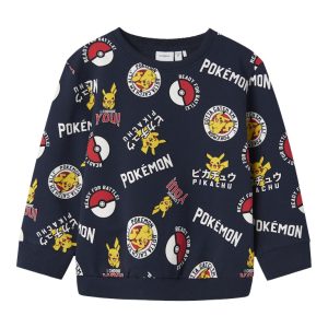 Name It Sweatshirt LS Mini Silo Pokemon Navy Blazer