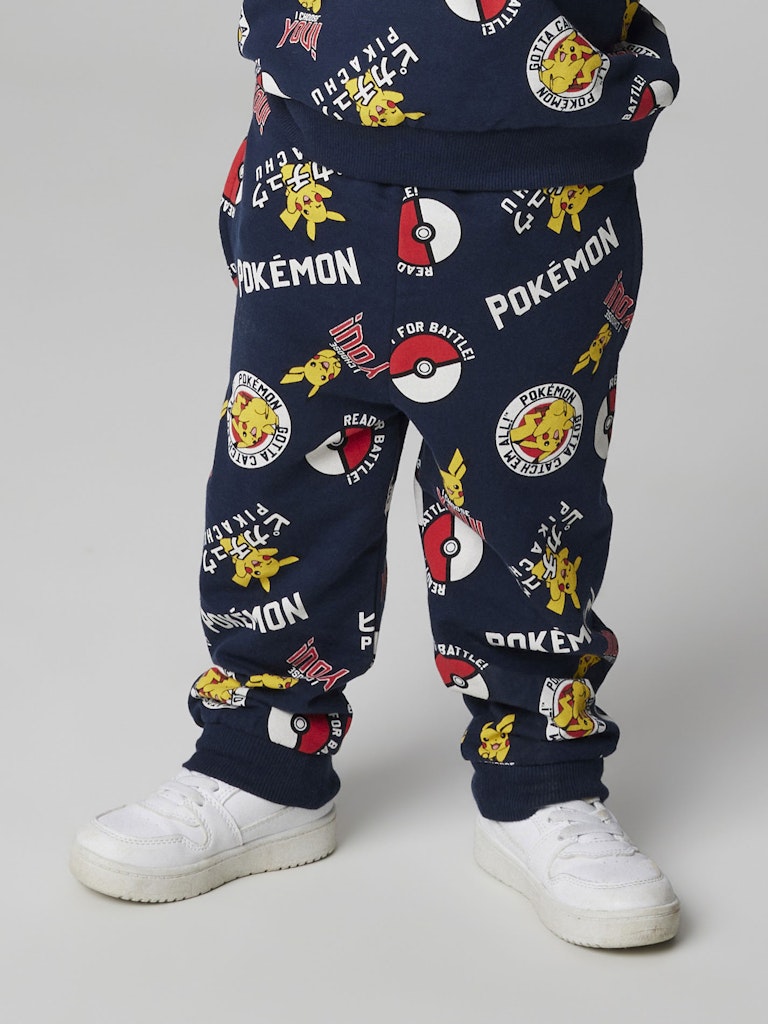 Name It Sweatpants Mini Silo Pokemon Navy Blazer - Billede 5