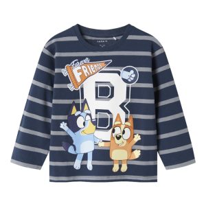 Name It Bluse Mini LS Sulli Bluey Insignia Blue