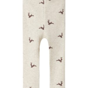 Name It Leggins Baby Roko Christmas Peyote Melange