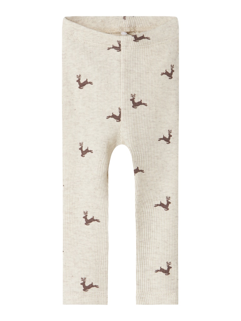 Name It Leggins Baby Roko Christmas Peyote Melange