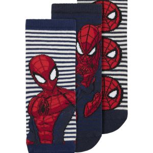 Name It Sokker Mini 3-pak Adus Spiderman Navy Blazer