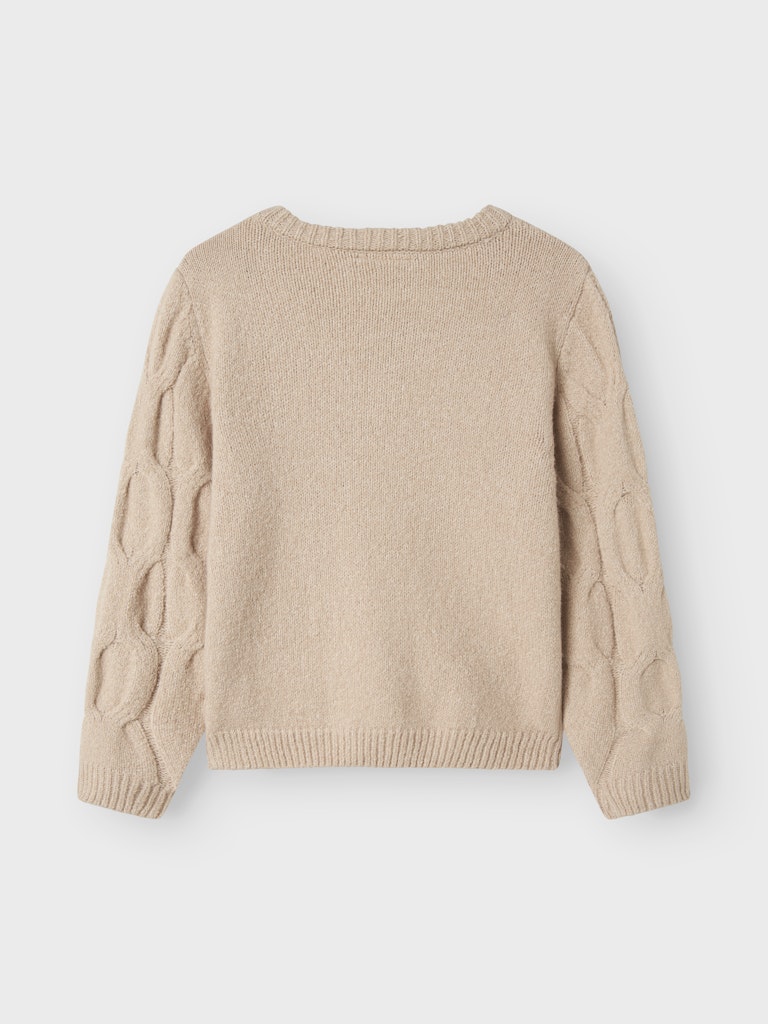 Name It Strik Bluse Kids LS Olivia Peyote - Billede 2