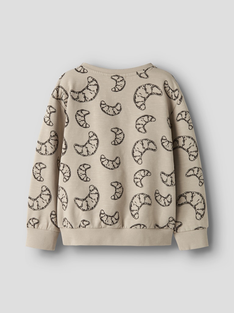 Name It Sweatshirt LS Mini Richie Island Fossil - Billede 2