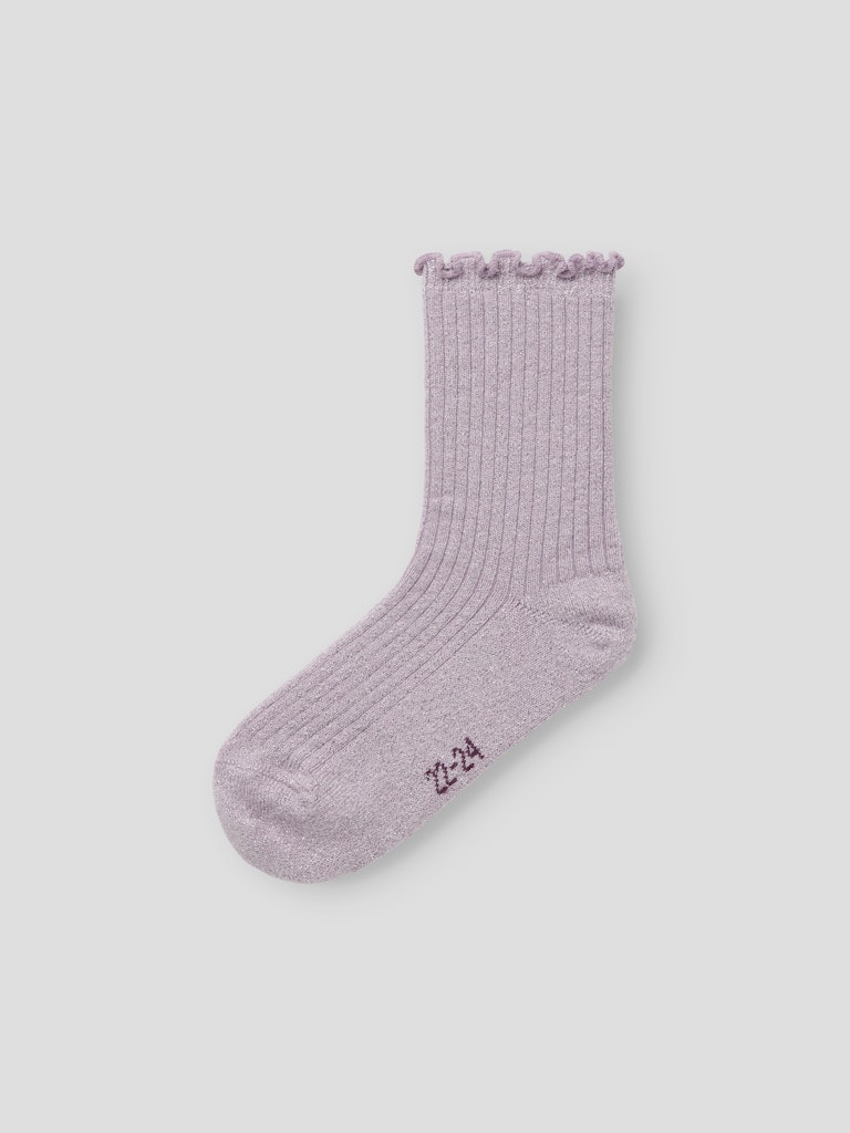 Name It Sokker Mini 3-pak Rosie Keepsake Lilac - Billede 3