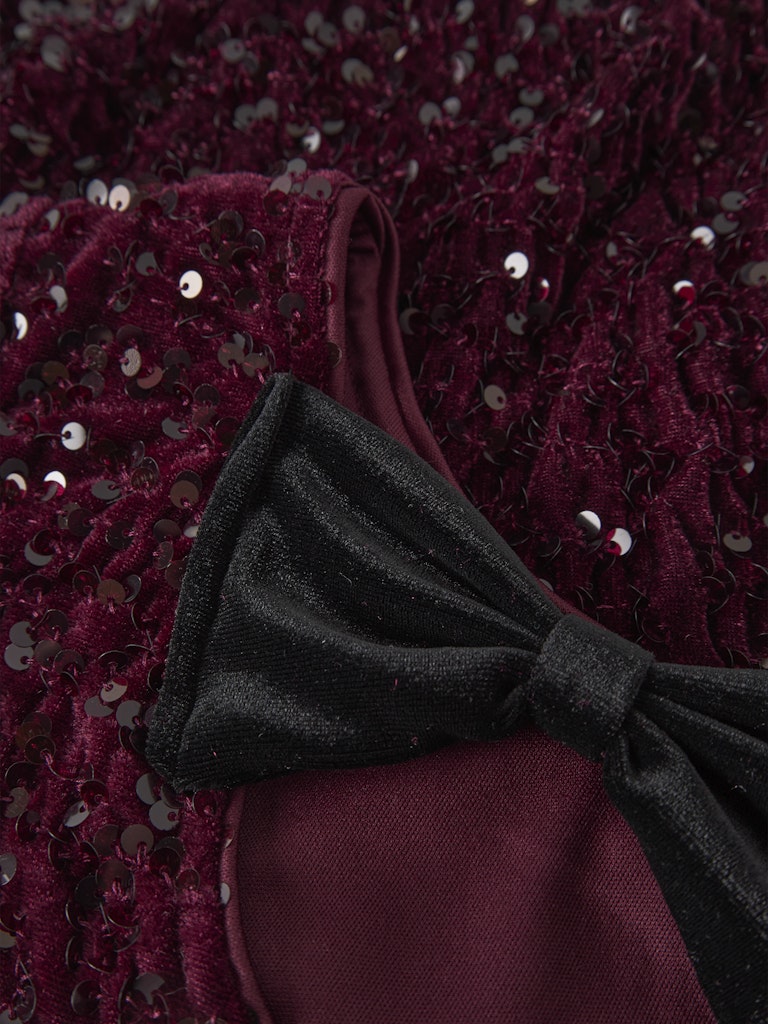Name It Bluse Kids LS Rusitta Burgundy - Billede 3