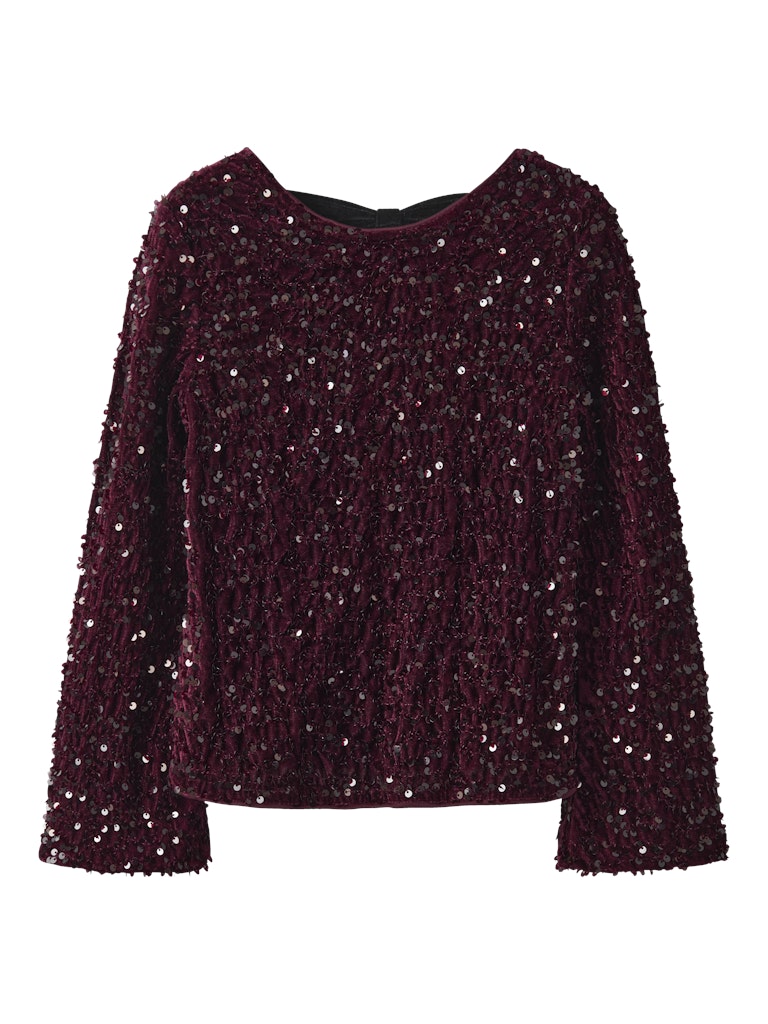 Name It Bluse Kids LS Rusitta Burgundy