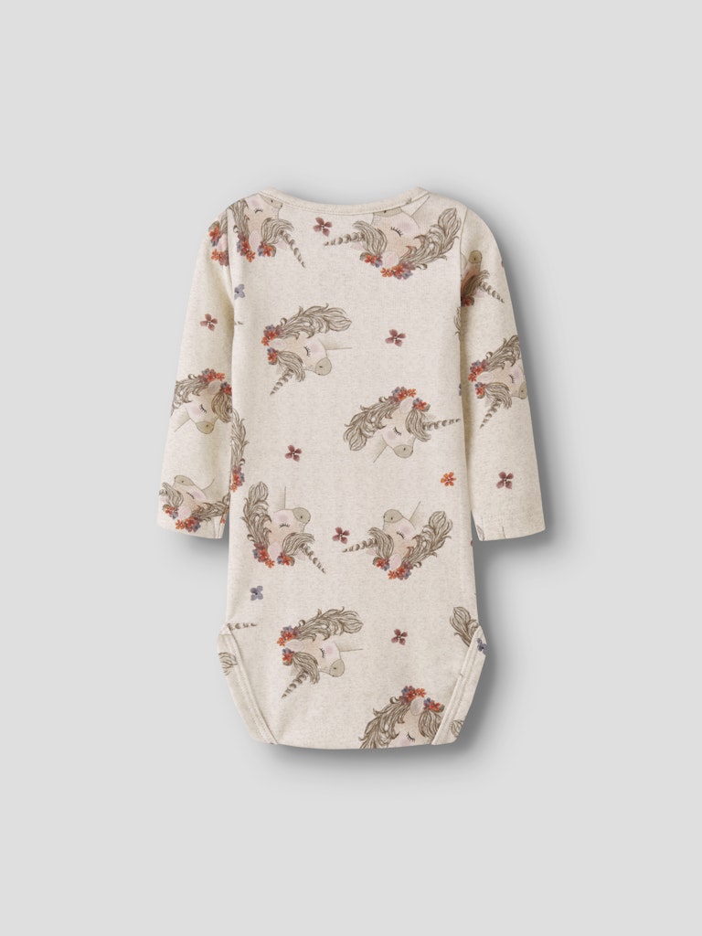 Name It Body LS Noise Peyote Melange - Billede 2