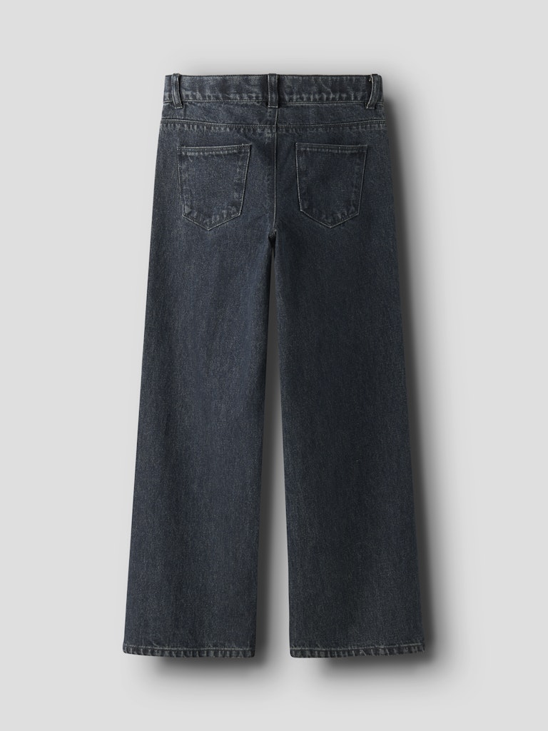 Name It Jeans Kids Rose Wide Rhine Dark Midnight Denim - Billede 2