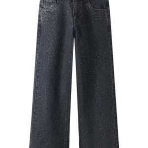 Name It Jeans Kids Rose Wide Rhine Dark Midnight Denim