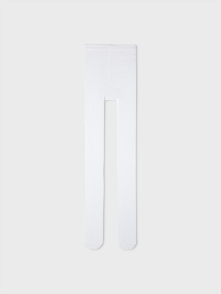Name It Strømpebukser 2-pak Solid Bright White - Billede 4