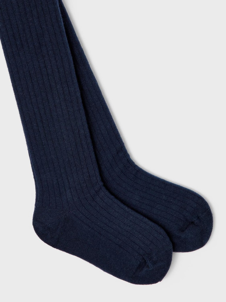 Name It Strømpebukser 2-pak Rib Dark Sapphire - Billede 2