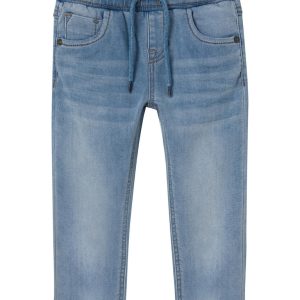 Name It Jeans Ryan Slim Sweat Jeans Light Blue Denim