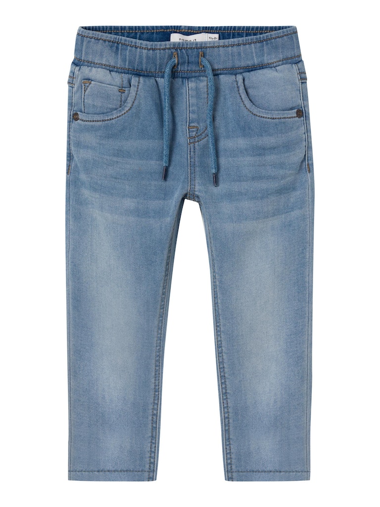 Name It Jeans Ryan Slim Sweat Jeans Light Blue Denim