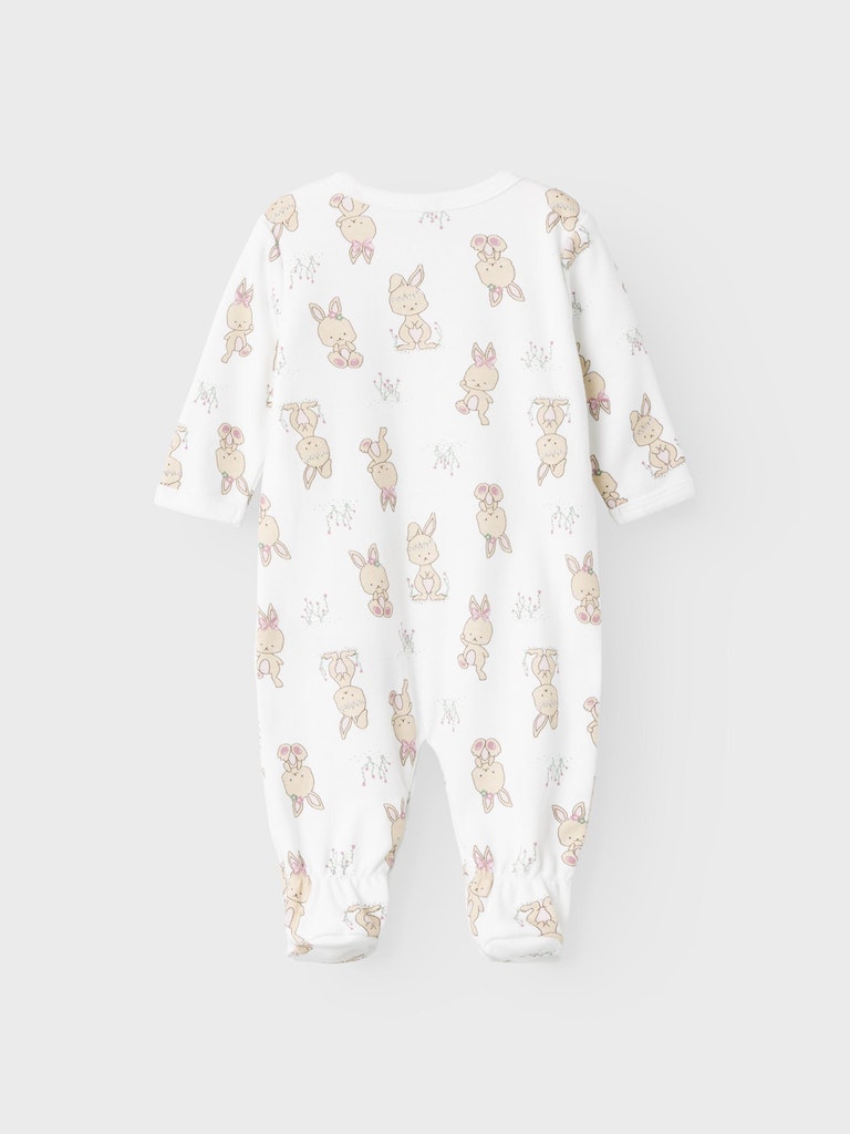 Name It Natdragt LS Rabbit Bright White - Billede 2