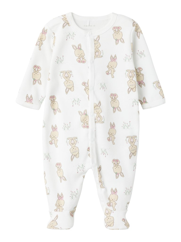 Name It Natdragt LS Rabbit Bright White