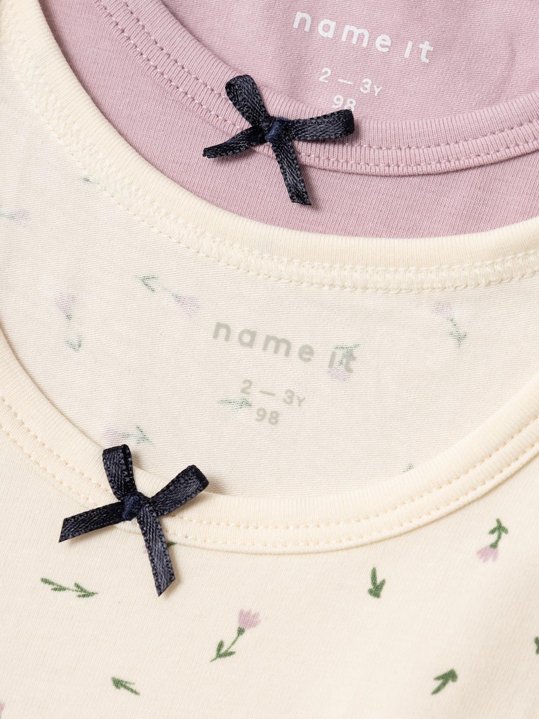 Name It Undertrøjer 2-pak Tank top Buttercream Floral - Billede 2