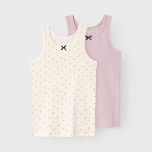 Name It Undertrøjer 2-pak Tank top Buttercream Floral