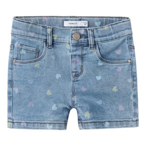 Name It Shorts Denim Salli Slim Medium Blue Denim