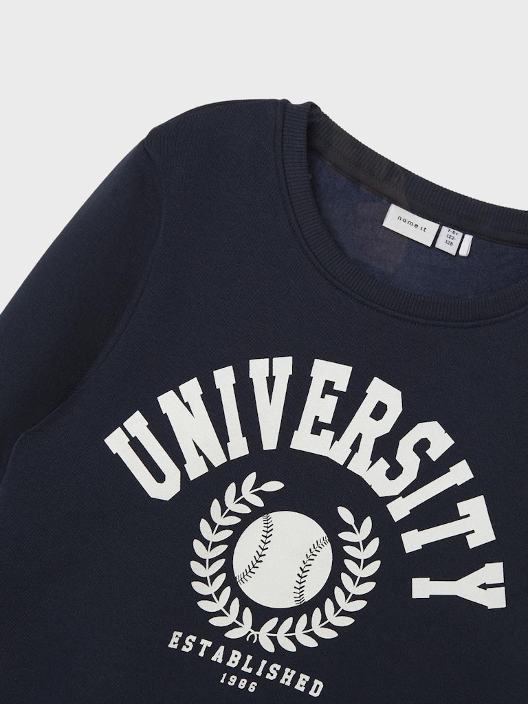 Name It Sweatshirt LS Tille Dark Sapphire - Billede 3