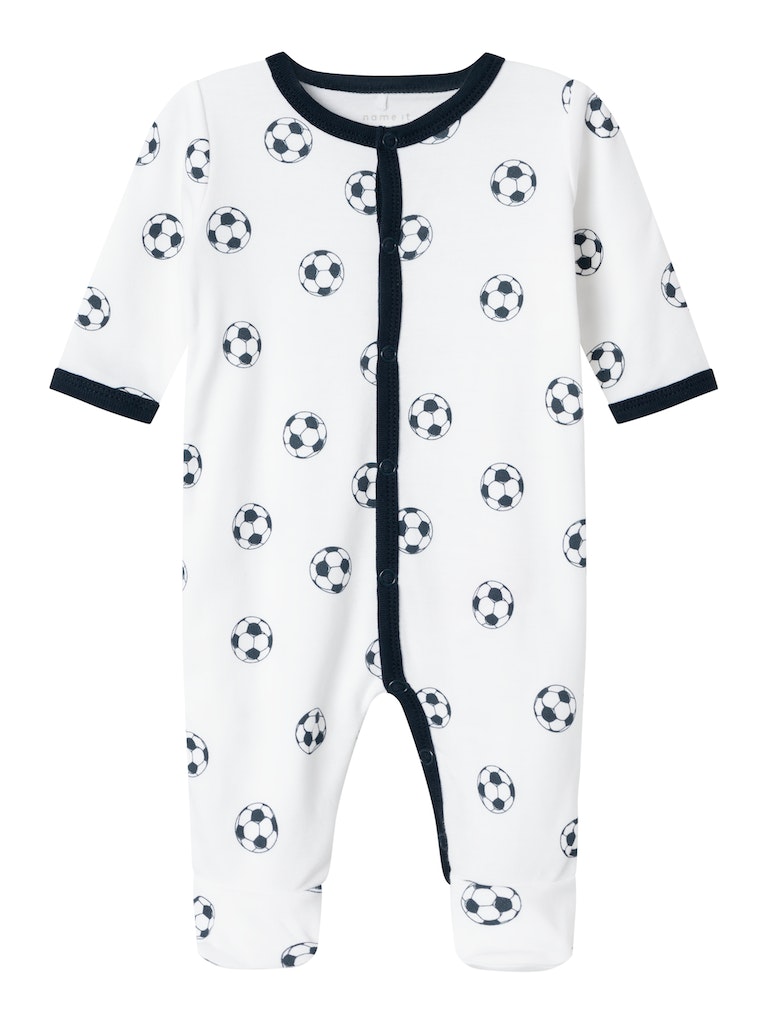 Name It Natdragt LS Football Bright White