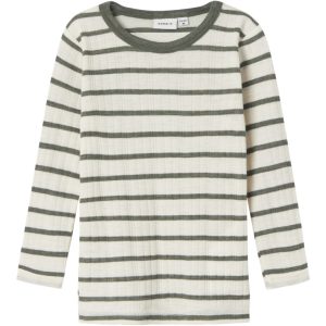 Name It Bluse LS Uld Wang Needle Snow White