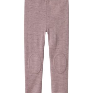 Name It Leggins Uld Wang Needle Purple Dove
