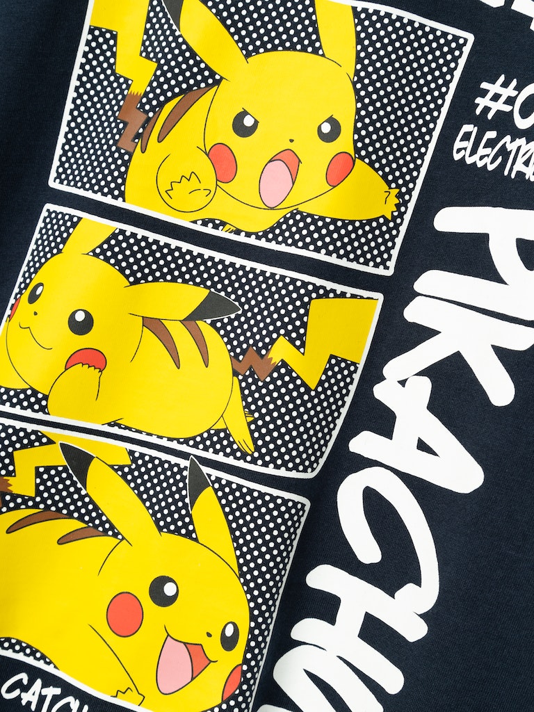 Name It Bluse T-shirt SS Maniander Pokemon Dark Sapphire - Billede 3