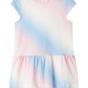 Name It Kjole Vigga Parfait Pink Rainbow
