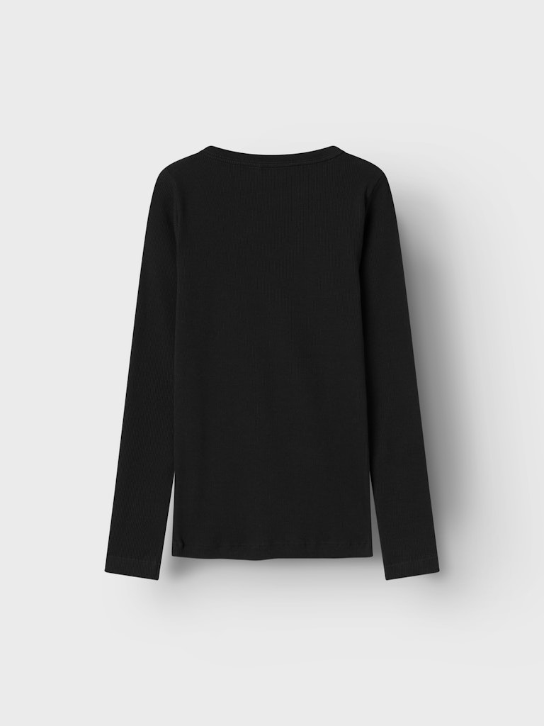 Name It Bluse Kids LS Nakal Black - Billede 2