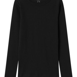 Name It Bluse Kids LS Nakal Black