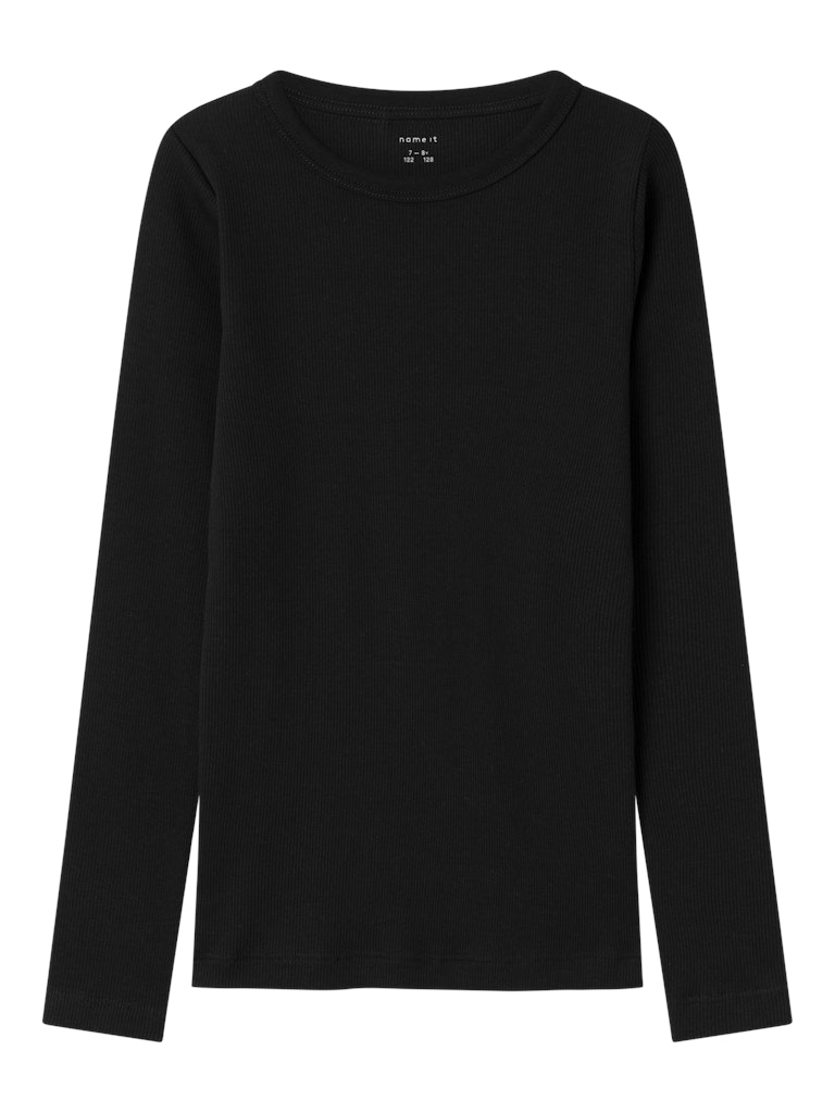 Name It Bluse Kids LS Nakal Black