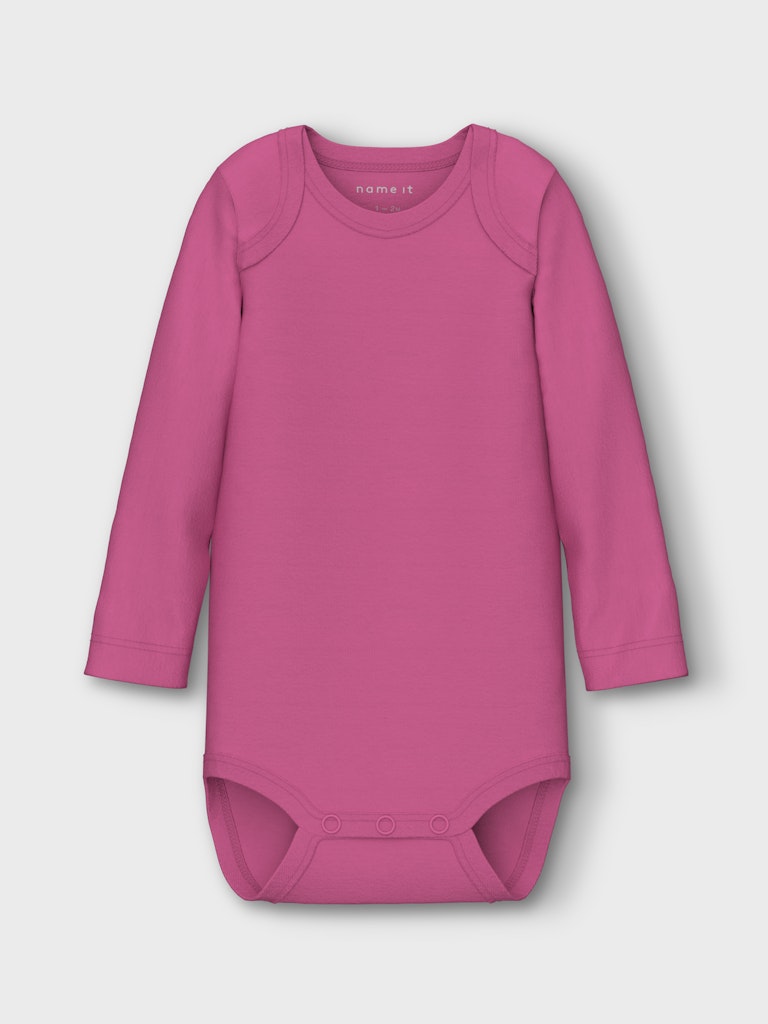 Name It Body 3-pak LS Deer Ibis Rose - Billede 4