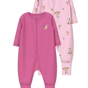 Name It Natdragt 2-pak Zip Deer Ibis Rose