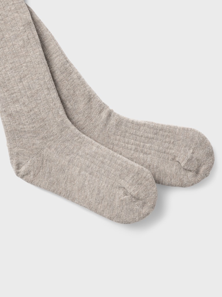Name It Strømpebukser 2-pak Rib pure Cashmere - Billede 3
