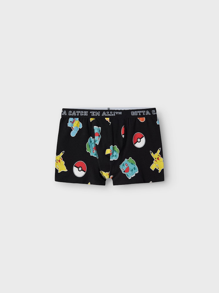 Name It Boxershorts 2-pak Asgar Pokemon Black - Billede 4