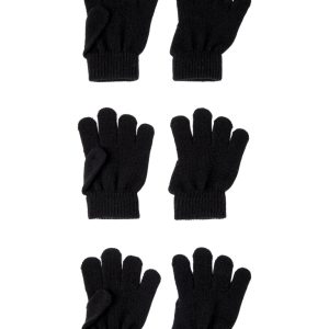 Name It Vanter Kids Magic Gloves 3-pak Black