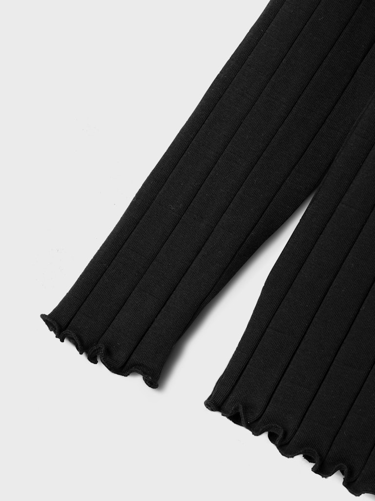 Name It Bluse Kids LS Oline Slim Black - Billede 2