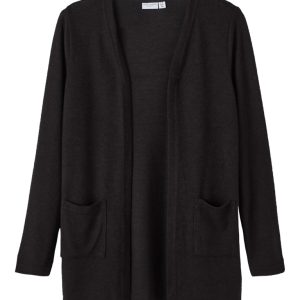 Name It Strik Cardigan Kids LS Victi Black