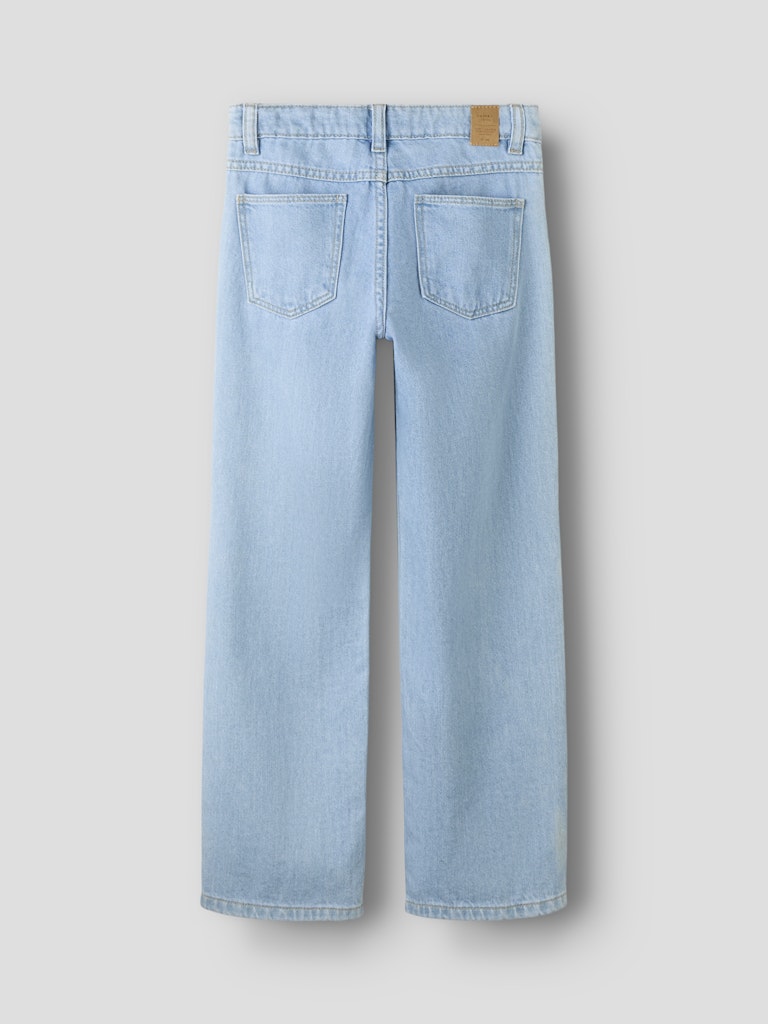 Name It Jeans Kids Rose Straight Rhine Light Blue Denim - Billede 2