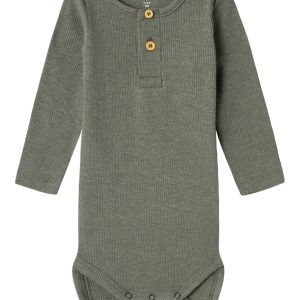 Name It Body LS Kab Dusty Olive
