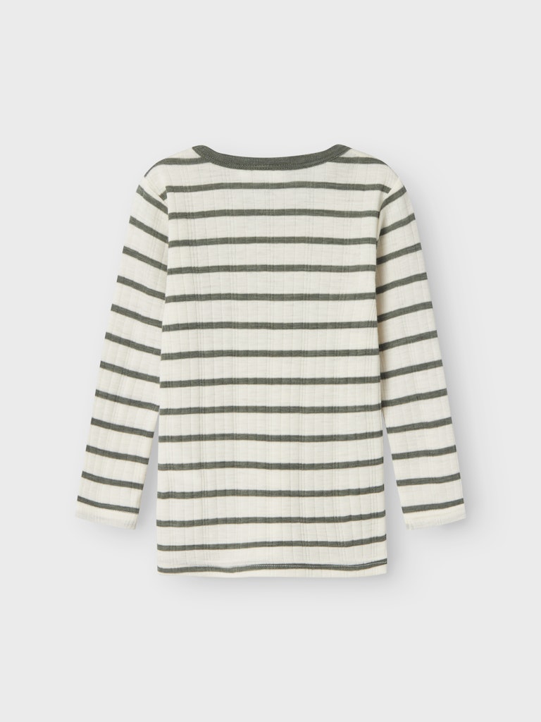 Name It Uld Bluse Mini LS Wang Snow White - Billede 2