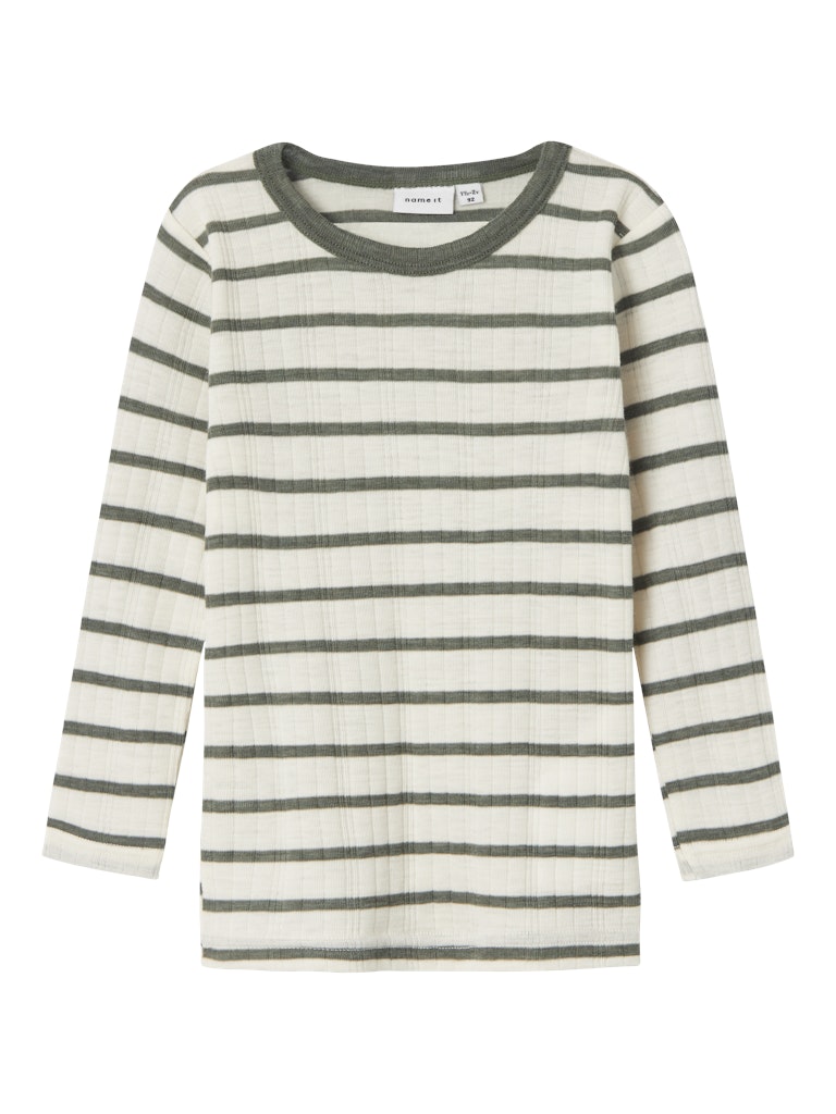 Name It Uld Bluse Mini LS Wang Snow White