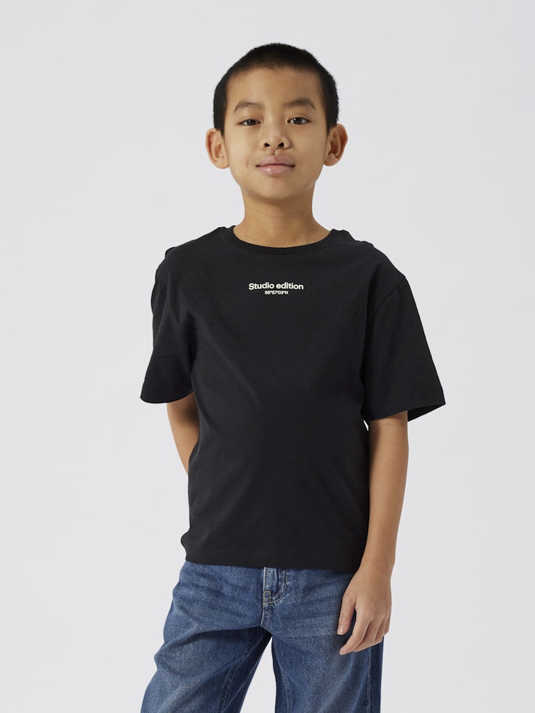 Name It T-shirt SS Kids Brody Black - Billede 4