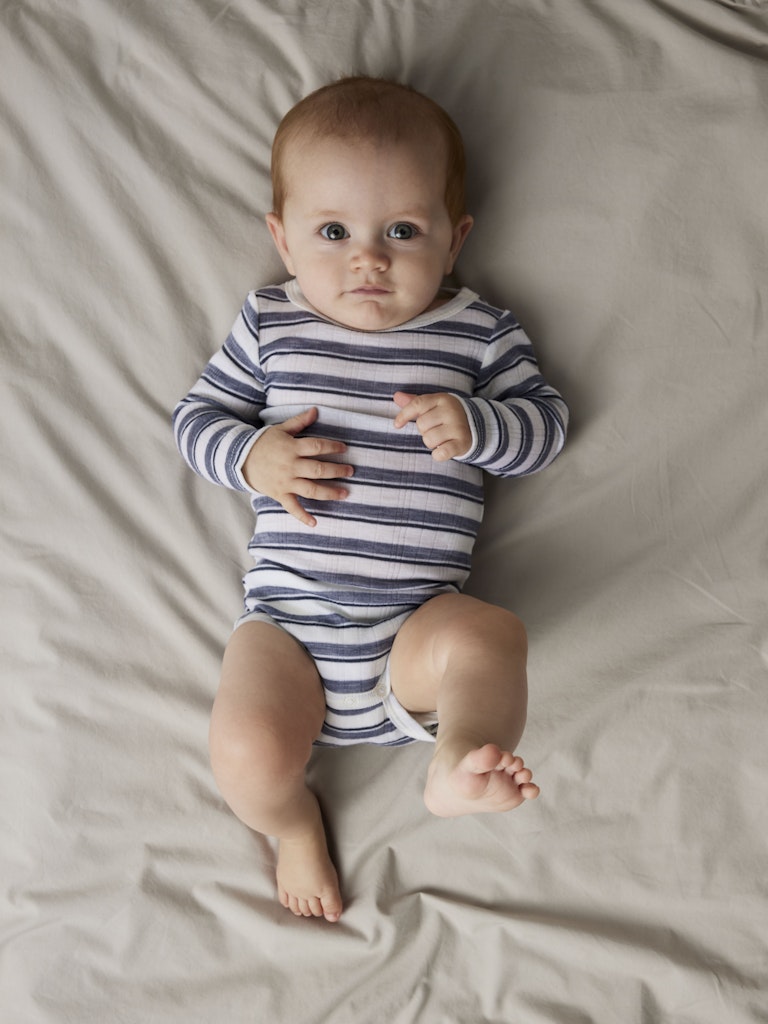 Name It Uld Body Baby LS Wang Folkstone Gray - Billede 4