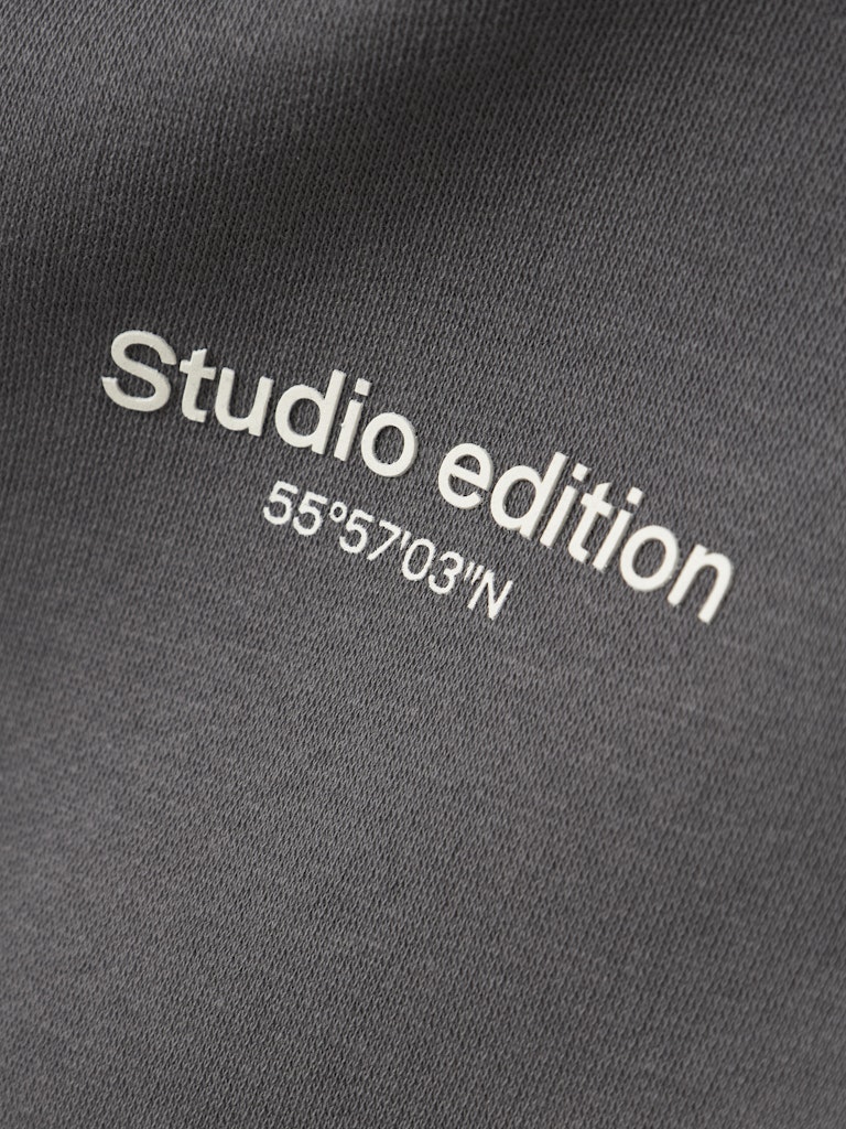 Name It Hættetrøje Hoodie Kids LS Brody lava Smoke - Billede 5